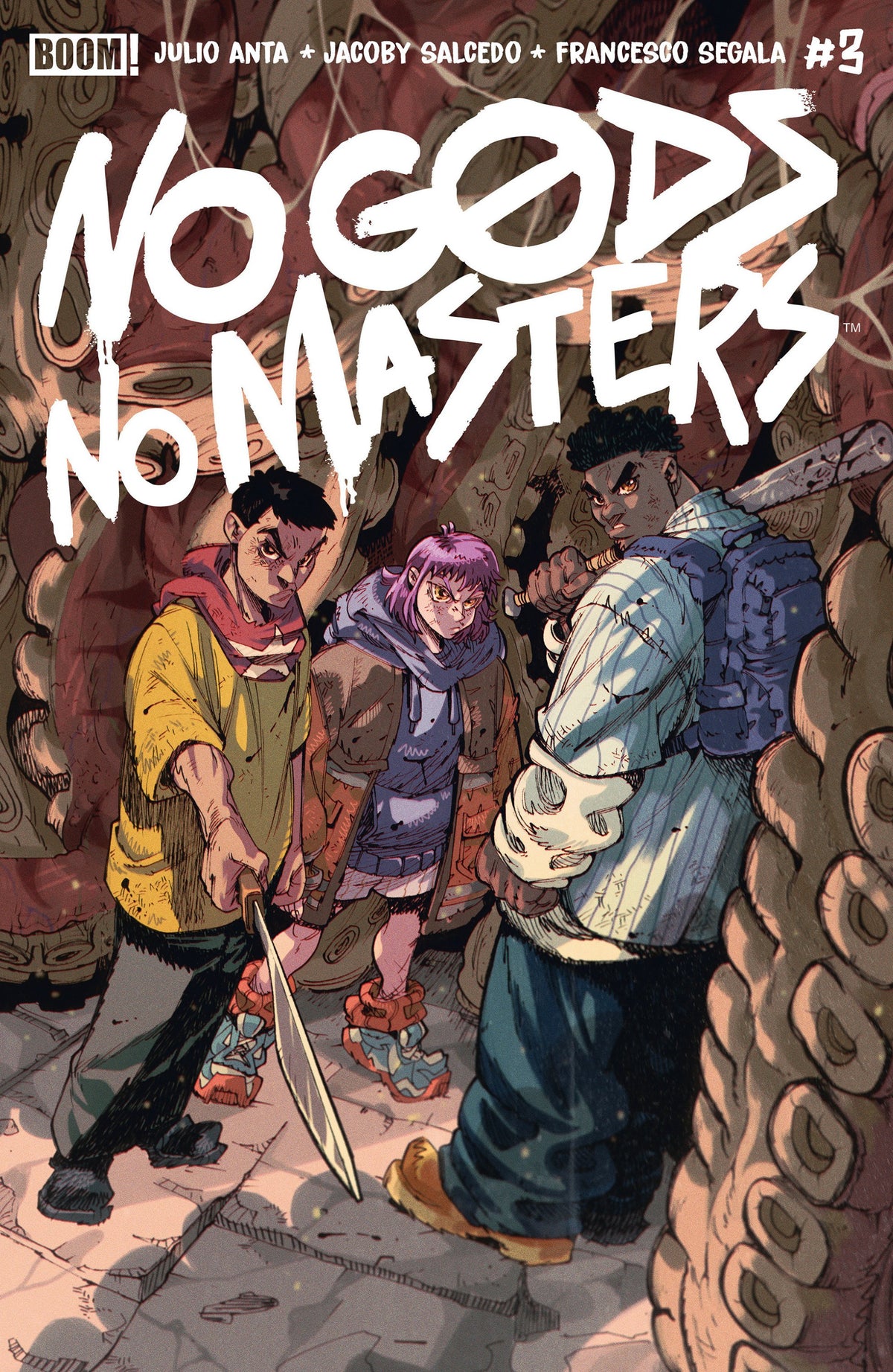 NO GODS NO MASTERS #3 B VAR DRESSED ORTIZ CVR B