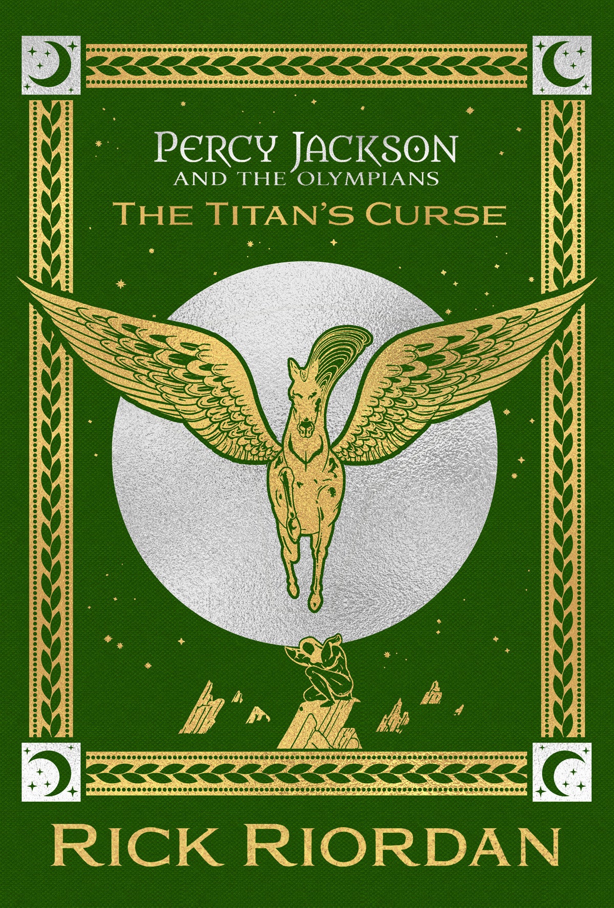 PERCY JACKSON AND THE OLYMPIANS THE TITANS CURSE DELUXE COLLECTORS EDITION HC