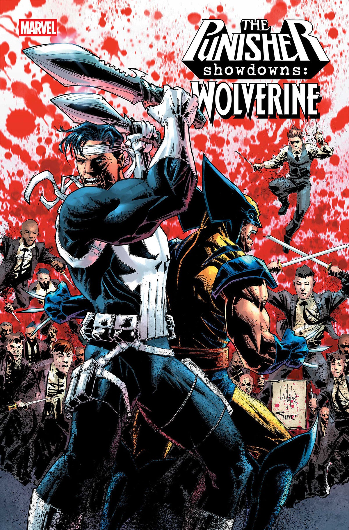 PUNISHER SHOWDOWNS WOLVERINE #1 CVR A