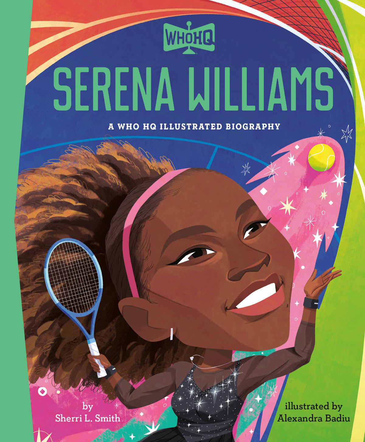 SERENA WILLIAMS A WHO HQ ILLUSTRATED BIOGRAPHY HC
