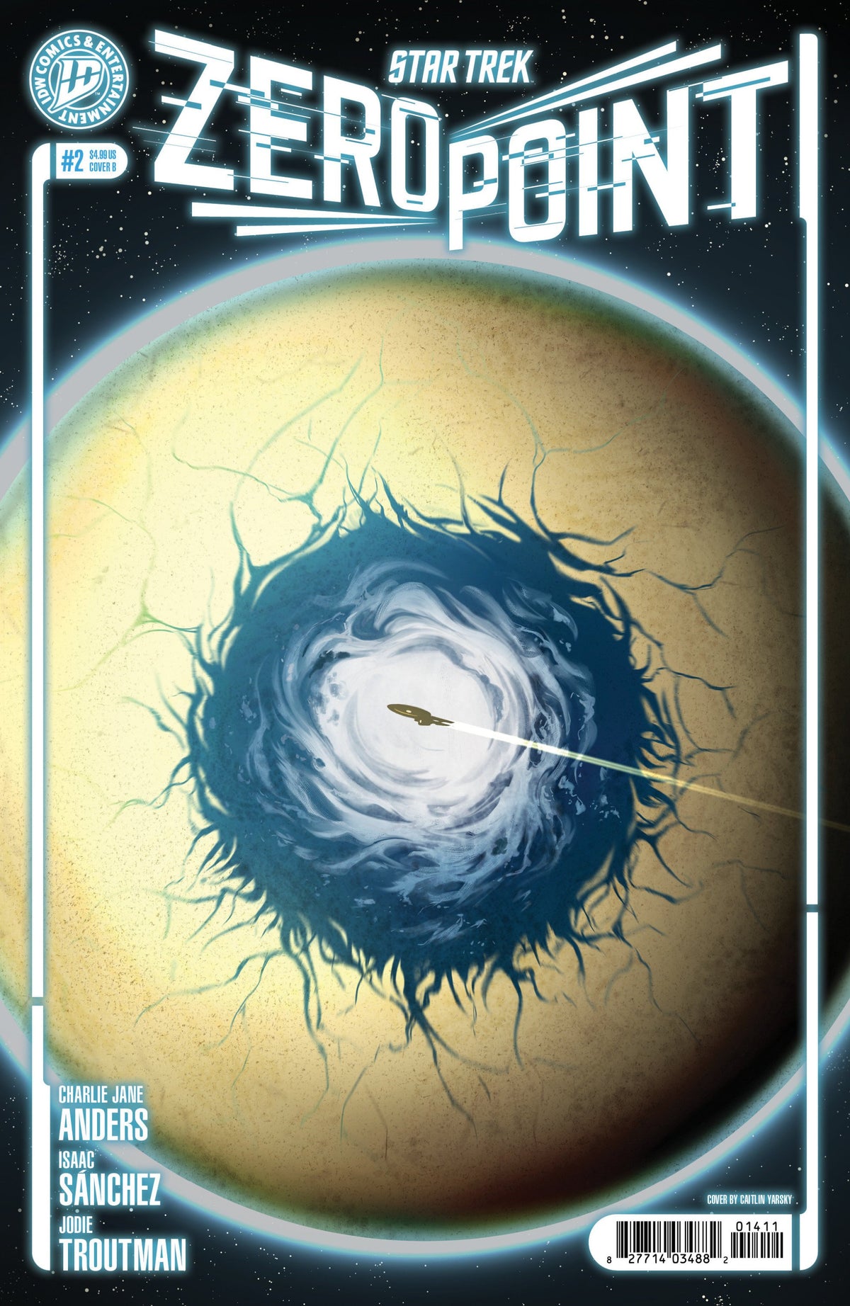 STAR TREK ZERO POINT #2 CVR B YARSKY VAR