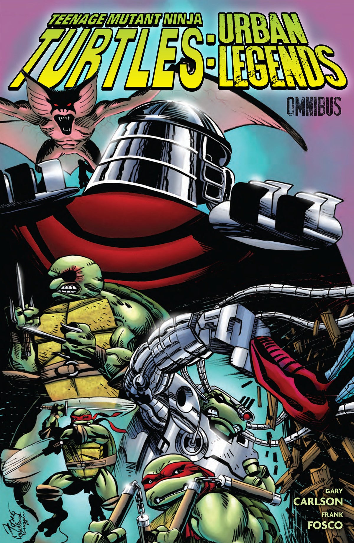 TEENAGE MUTANT NINJA TURTLES URBAN LEGENDS OMNIBUS HC