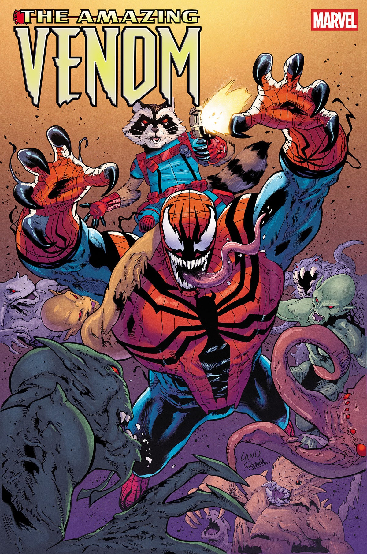 THE AMAZING VENOM #3 CVR B GREG LAND VAR