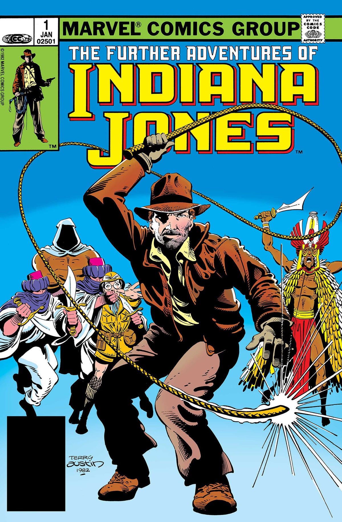 THE FURTHER ADVENTURES OF INDIANA JONES #1 FACSIMILE EDITION CVR A