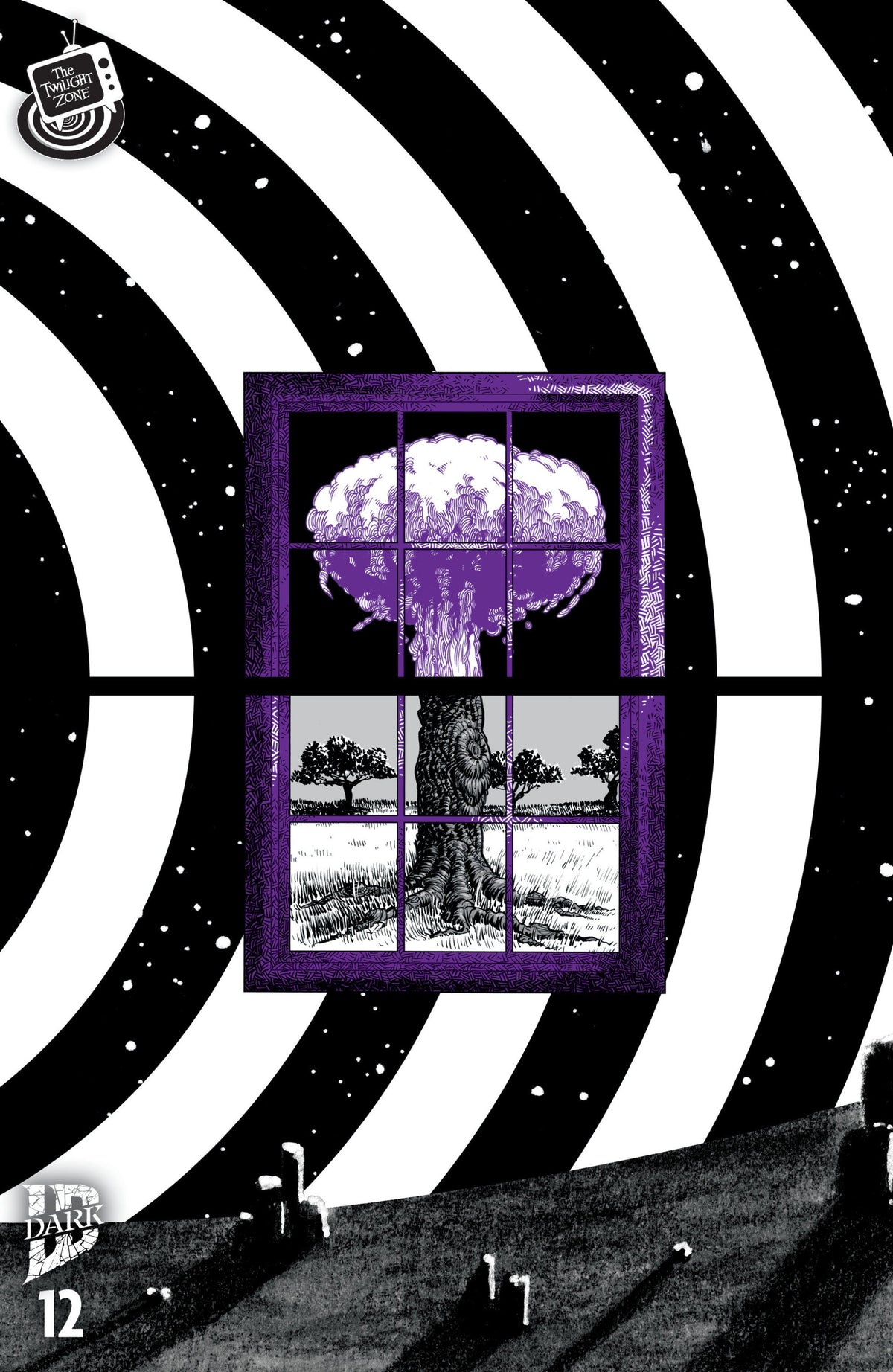 THE TWILIGHT ZONE #12 CVR B J GONZO CONNECTING SET VAR