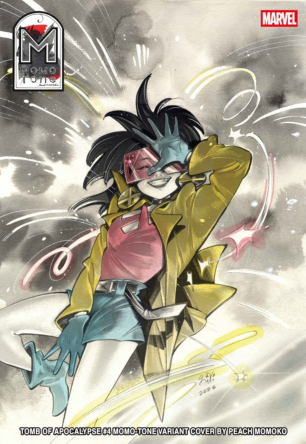 TOMB OF APOCALYPSE #4 CVR B PEACH MOMOKO MOMO-TONE VAR