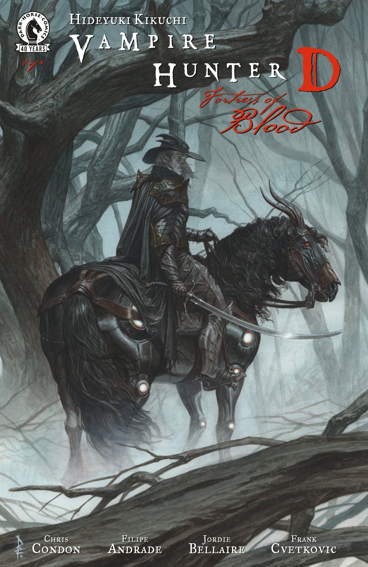 VAMPIRE HUNTER D FORTRESS OF BLOOD #1 CVR B RICCARDO FEDERICI