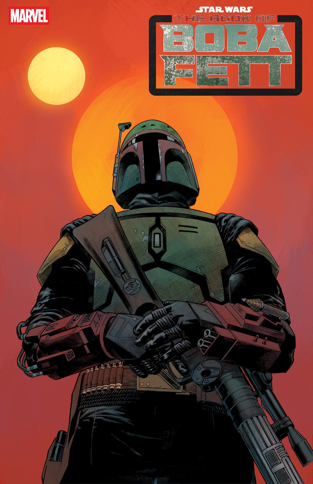 STAR WARS THE BOOK OF BOBA FETT #3 MIKE HAWTHORNE VAR CVR B