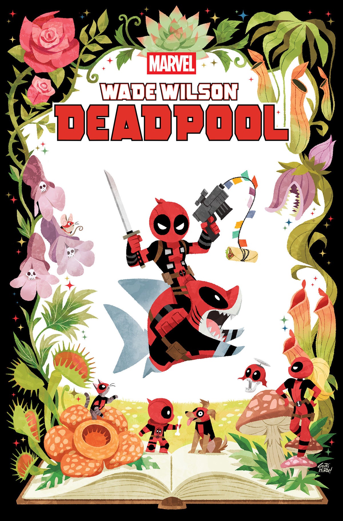 WADE WILSON DEADPOOL #9 GURIHIRU ART STYLE VAR BG CVR C