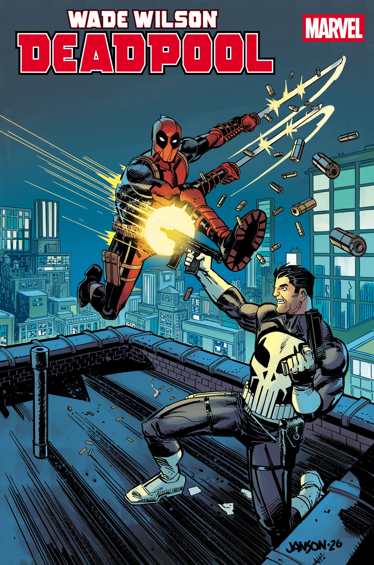 WADE WILSON DEADPOOL #9 KLAUS JANSON VAR BG CVR D