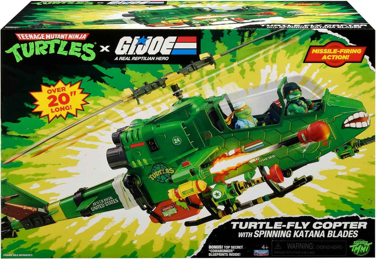 TMNT x G.I. JOE ASSAULT COPTER