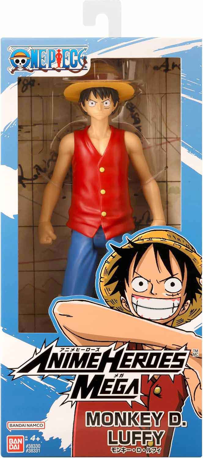 ANIME HEROES MEGA 12in ONE PIECE MONKEY D LUFFY