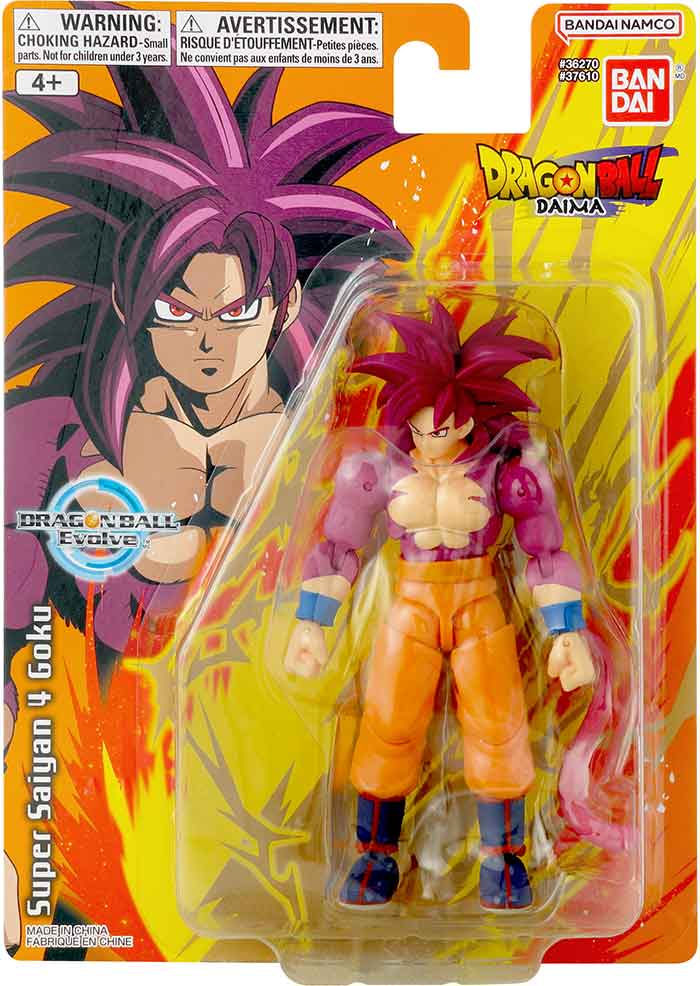 DRAGON BALL EVOLVE SUPER SAIYAN 4 GOKU DAIMA
