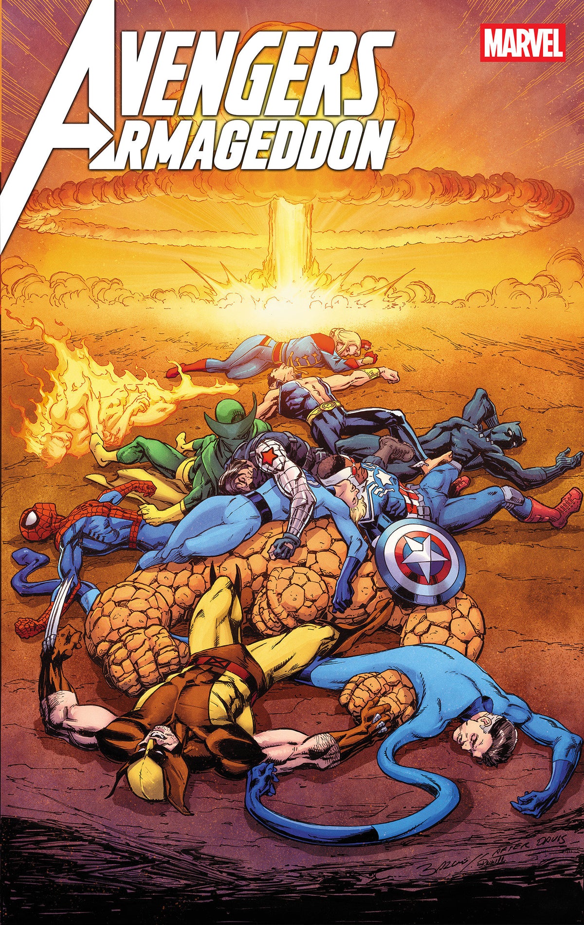 AVENGERS ARMAGEDDON #5 1:25 INCV MARK BAGLEY VAR