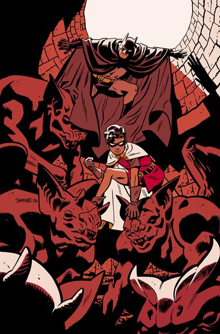 BATMAN AND ROBIN YEAR ONE DYNAMIC DUOS #1 SECOND PRINTING CVR B CHRIS SAMNEE CARD STOCK VAR OF 12