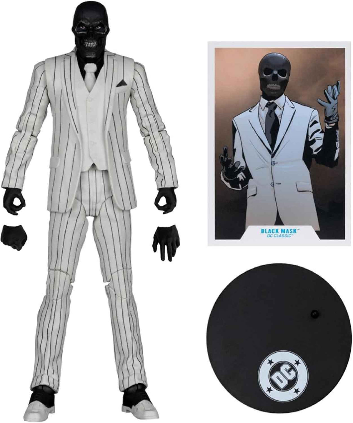 DC MULTIVERSE BLACK MASK RED PLATINUM