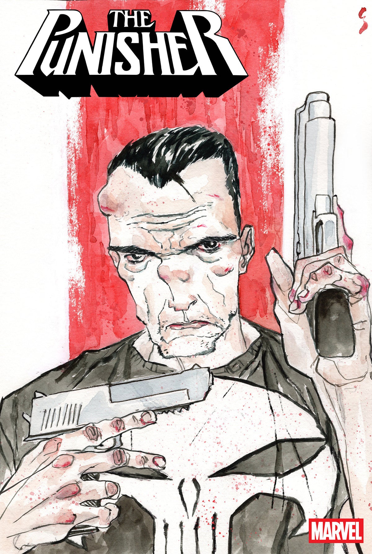 PUNISHER #9 GEOFF SHAW ART STYLE VAR BG CVR C