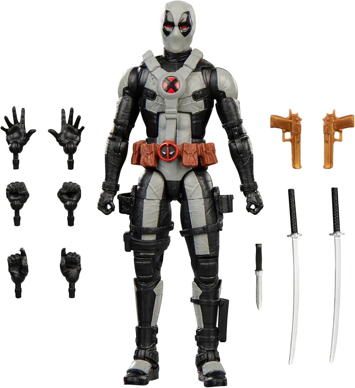 MARVEL LEGENDS DEADPOOL 3 GREY DEADPOOL