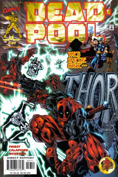 Deadpool 1997 #37 Direct Edition - back issue - $10.00
