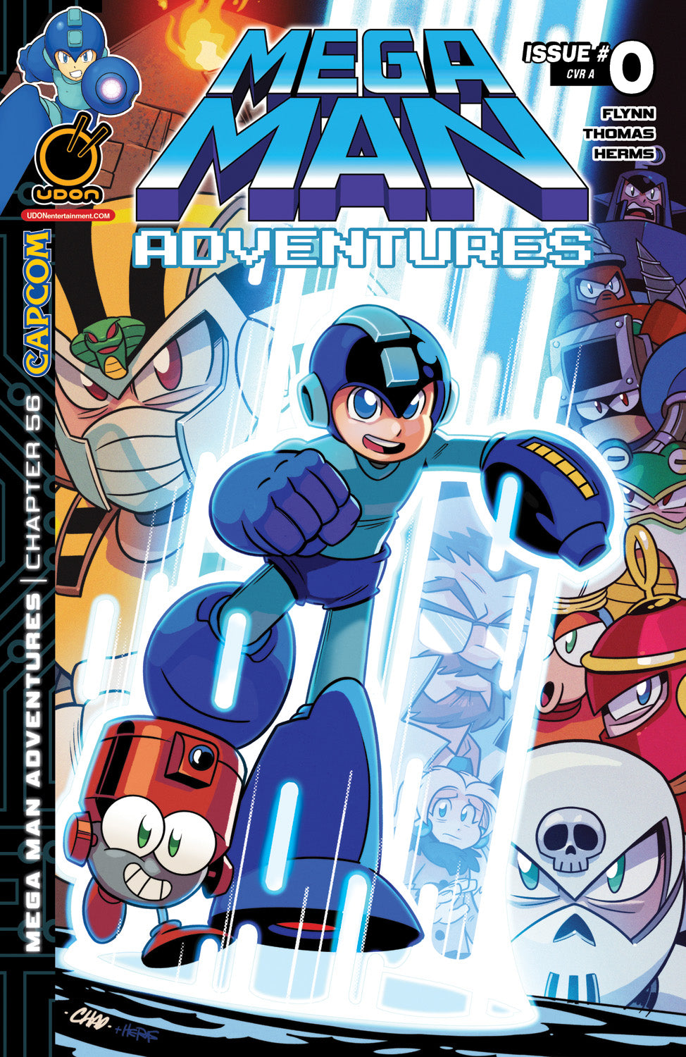 MEGA MAN ADVENTURES #0 ONE SHOT CVR A CHAD THOMAS