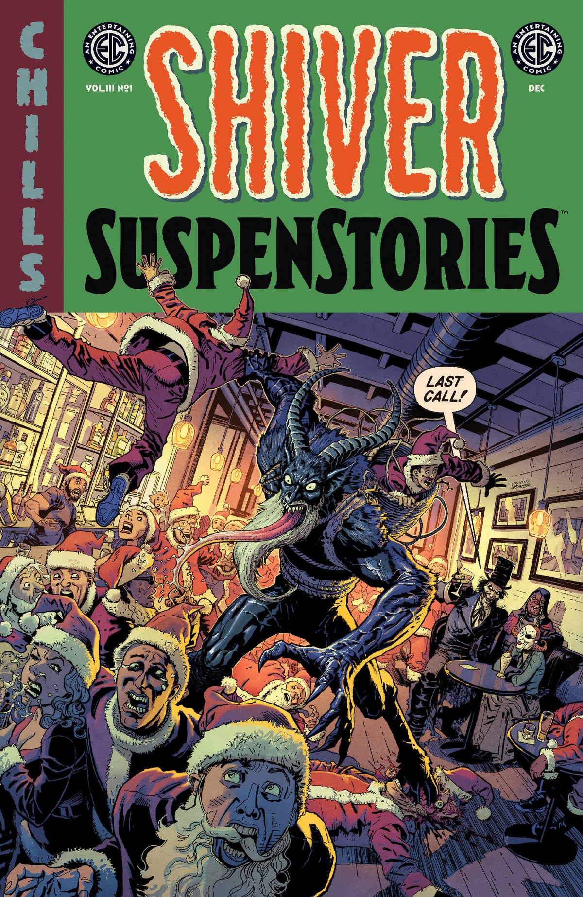 EC SHIVER SUSPENSTORIES 3 #1 CVR A DUSTIN WEAVER