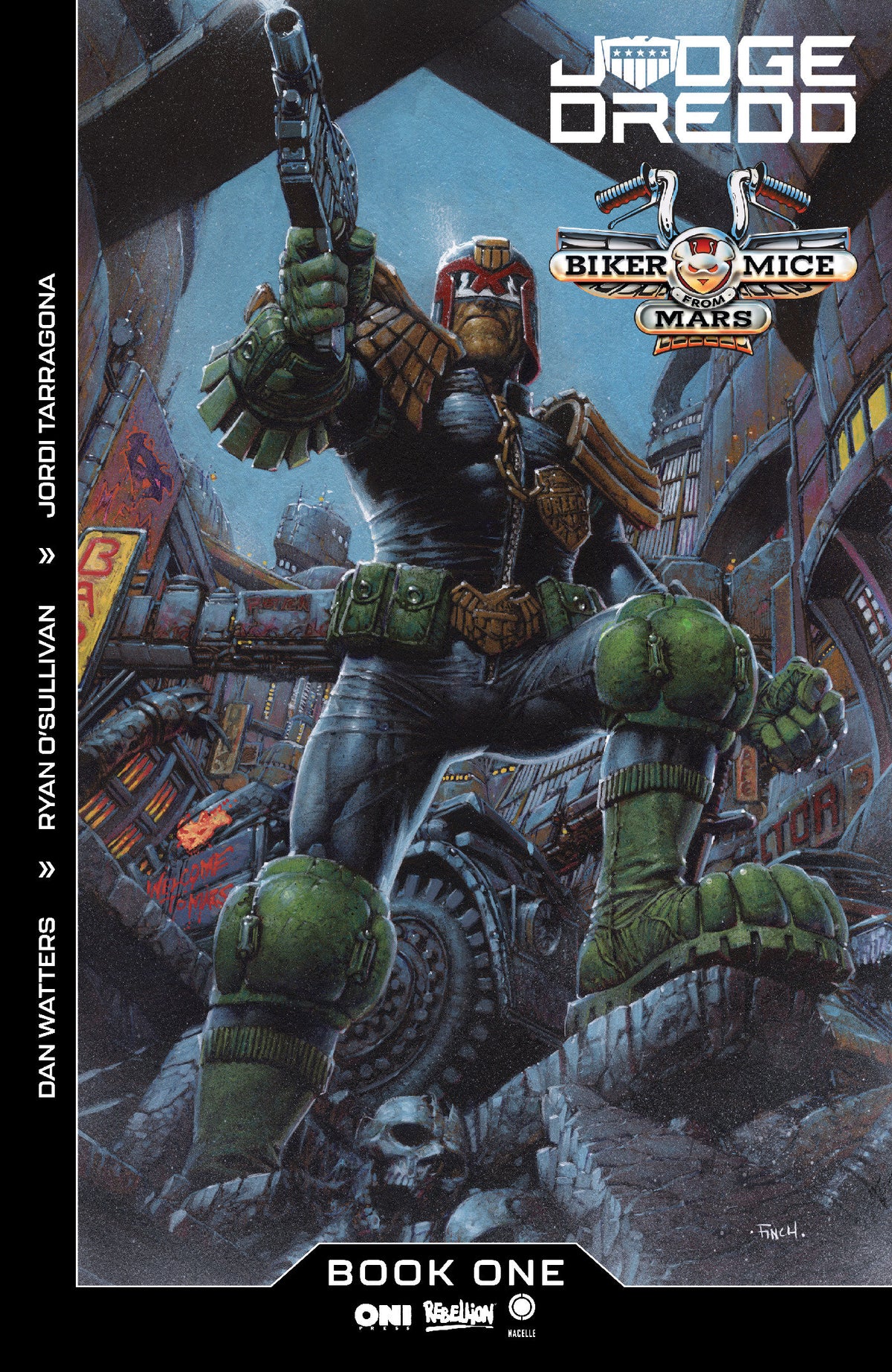 JUDGE DREDD BIKER MICE FROM MARS #1 CVR A DAVID FINCH