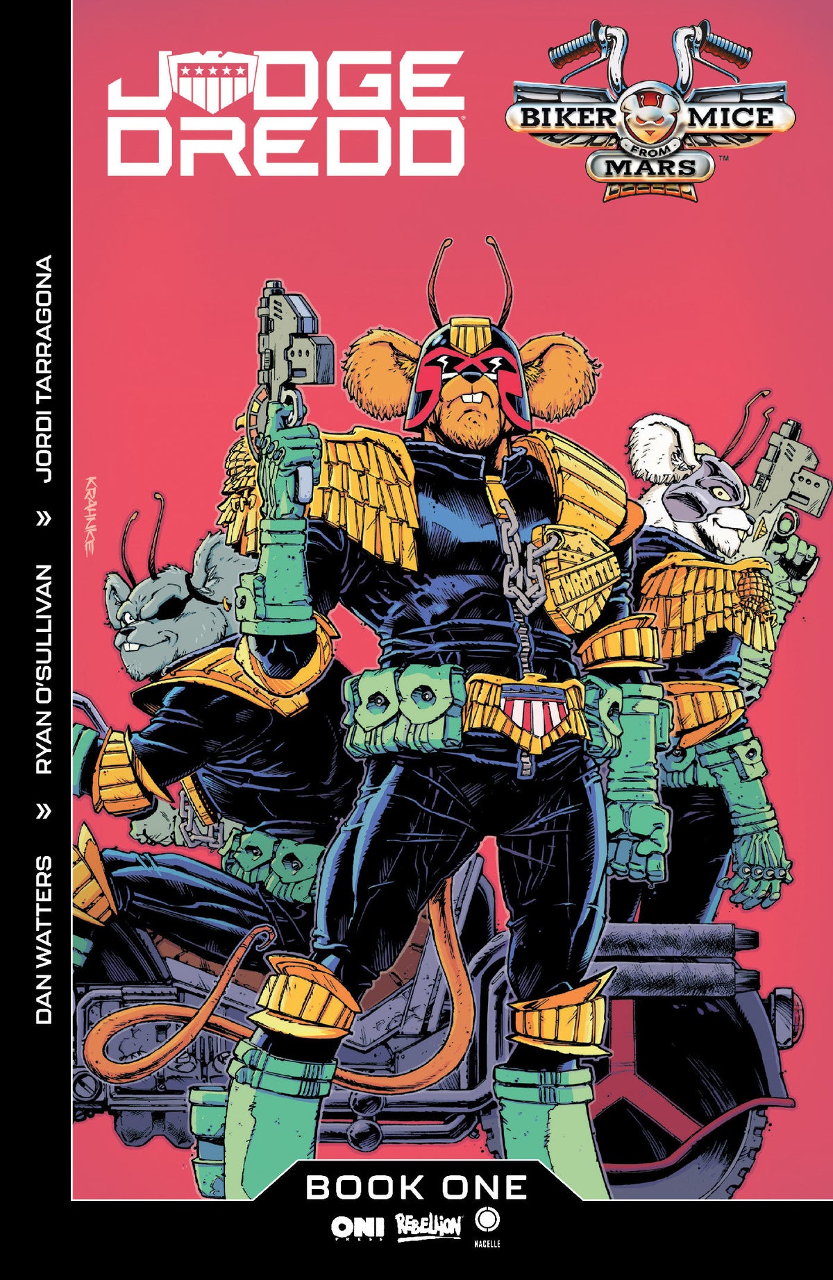 JUDGE DREDD BIKER MICE FROM MARS #1 CVR C ANDREW KRAHNKE VAR