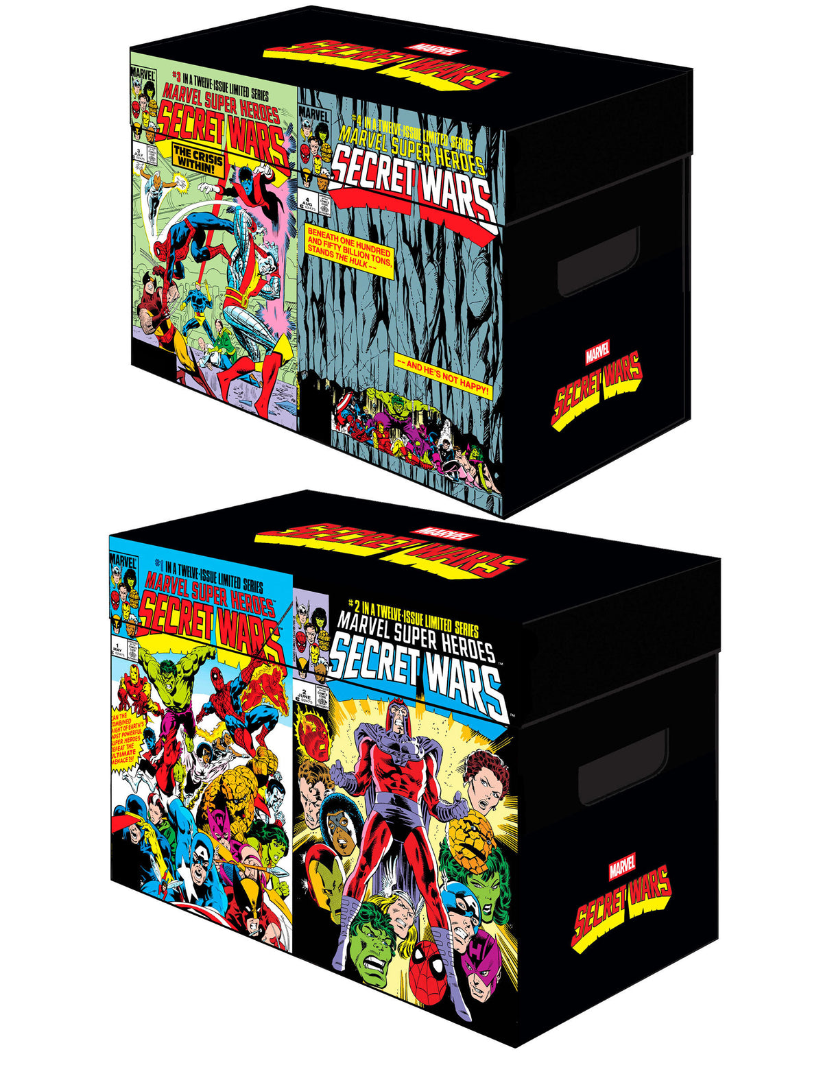 MARVEL GRAPHIC COMIC BOX SECRET WARS CLASSIC COVERS PART 1 BUNDLES OF 5