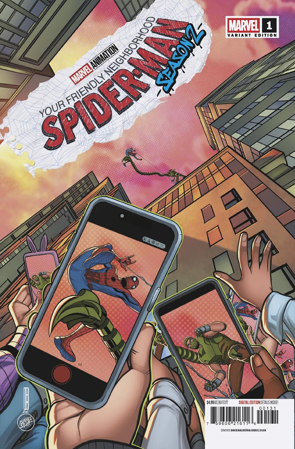 YOUR FRIENDLY NEIGHBORHOOD SPIDER-MAN #1 CVR C DAVID BALDEON VAR