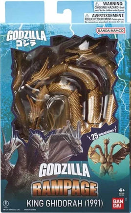 GODZILLA RAMPAGE GHIDORAH 1991 BANDAI FIGURE