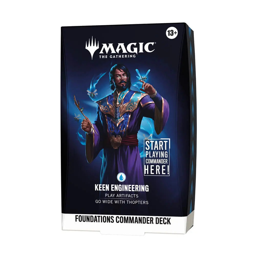 MAGIC THE GATHERING FOUNDATIONS KEEN ENGINEERING COMMANDER DECK