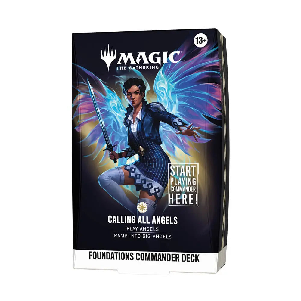 MAGIC THE GATHERING FOUNDATIONS CALLING ALL ANGELS COMMANDER DECK