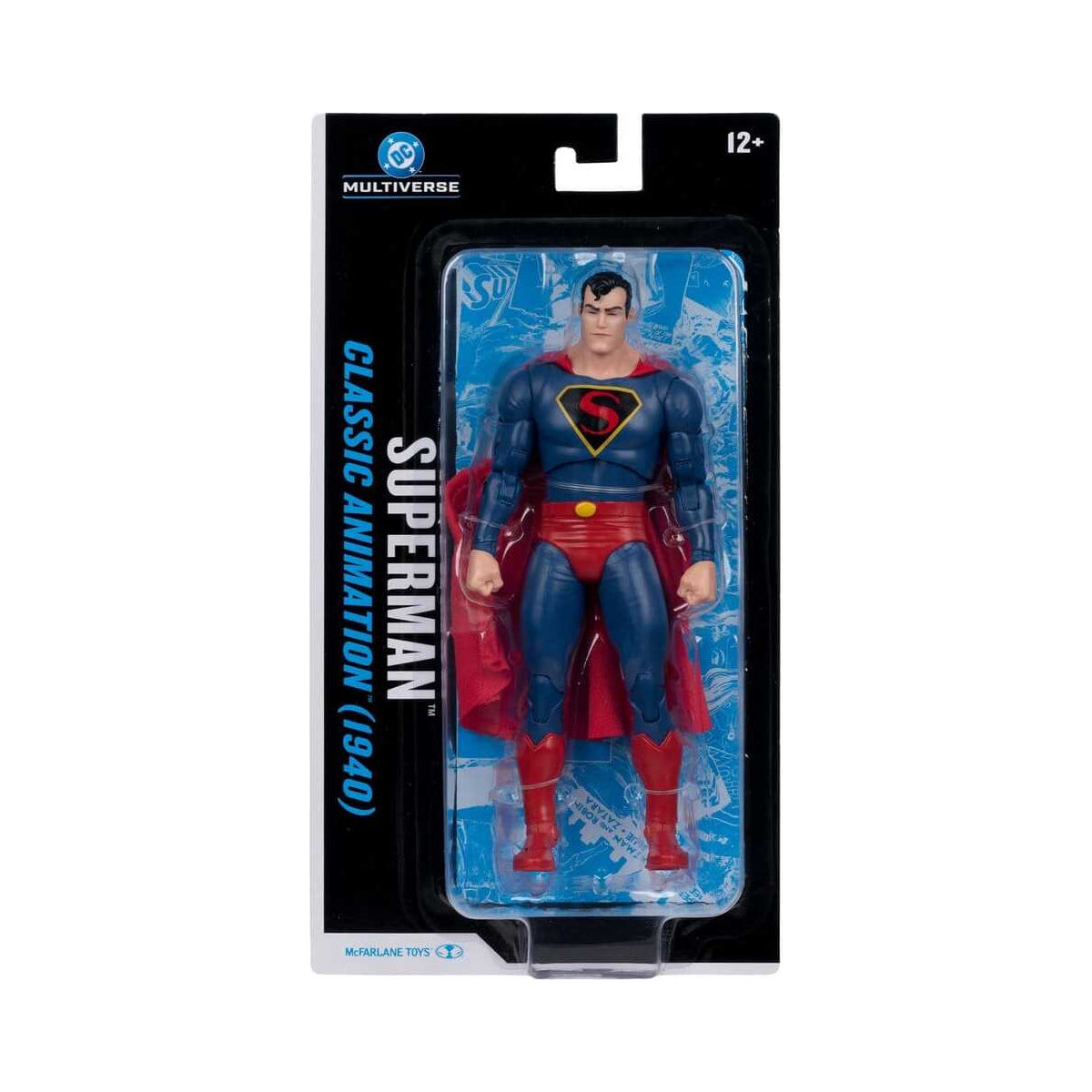 DC MULTIVERSE SUPERMAN CLASSIC ANIMITION 1940 BLISTER CARD