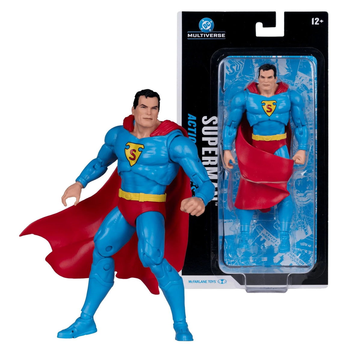 DC MULTIVERSE SUPERMAN ACTION COMICS #1 BLISTER CARD