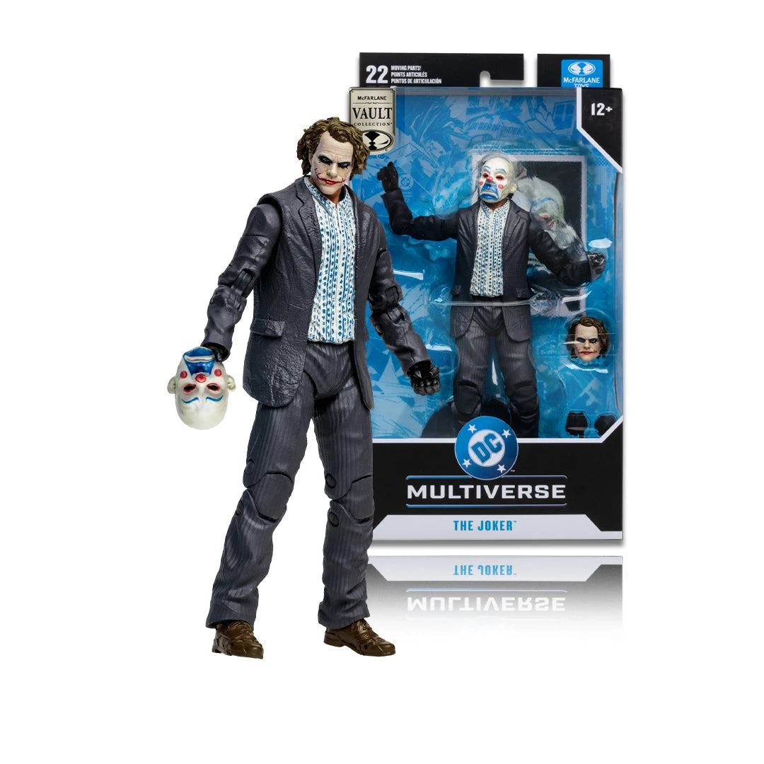 DC MCFARLANE JOKER DARK KNIGHT VAULT COLLECTION