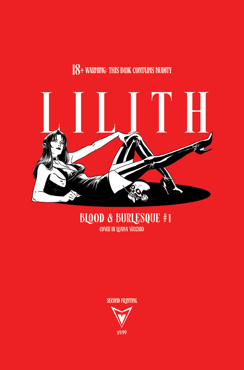 LILITH BLOOD AND BURLESQUE #1 2ND PTG CVR D LUANA VECCHIO NSFW BLACK BAG VAR (OF 5)