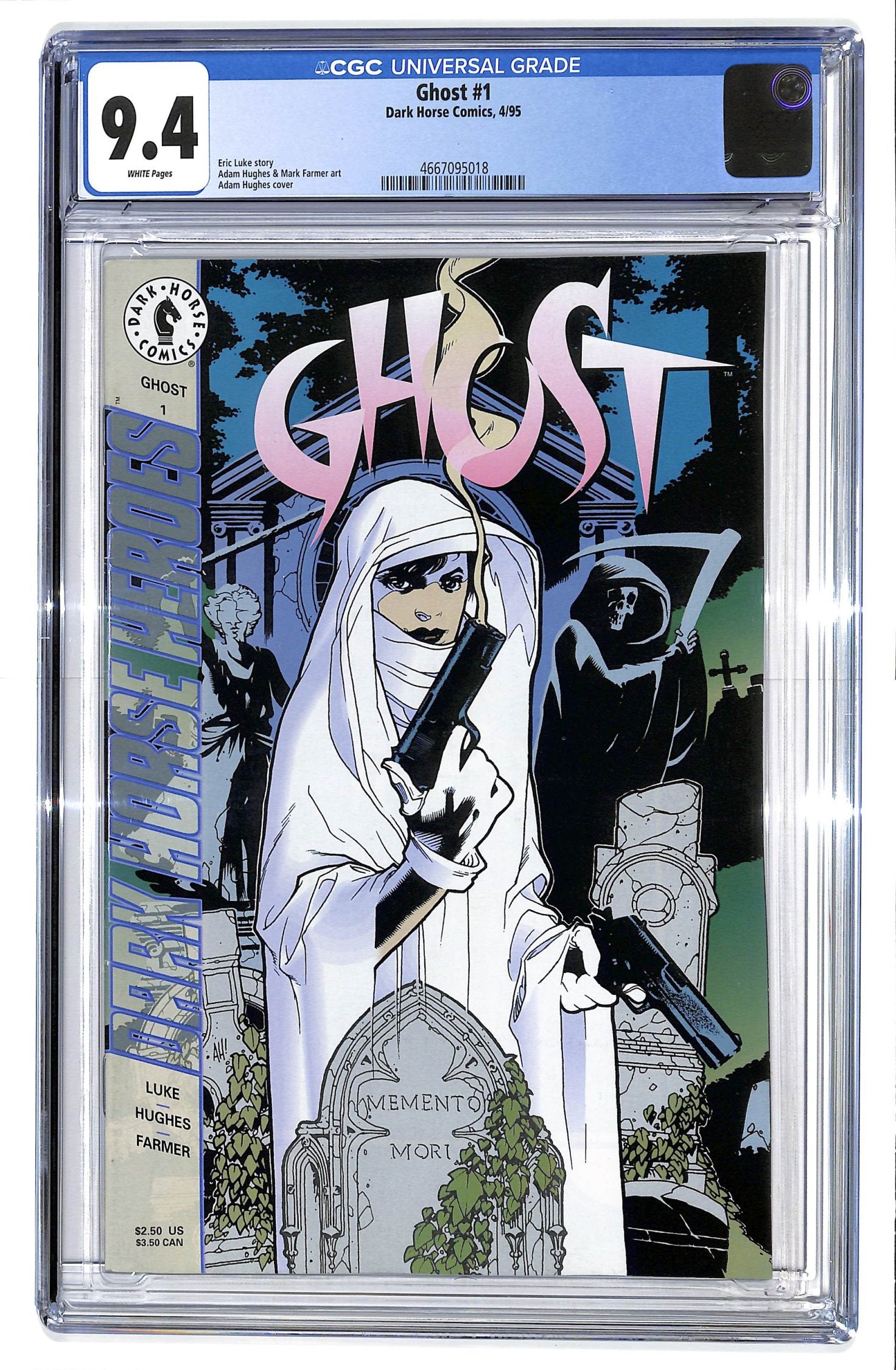 Ghost 1995 #1 Direct ed. - CGC 9.4 - $30.00