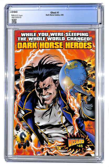 Ghost 1995 #1 Direct ed. - CGC 9.4 - $30.00