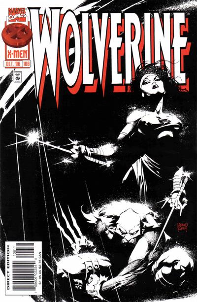 Wolverine 1988 #106 Direct Edition - back issue - $10.00