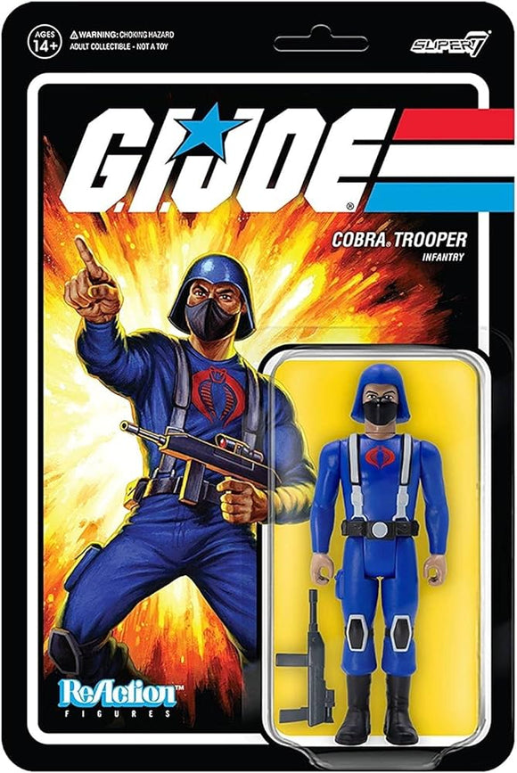 G.i. Joe Retro Cobra Trooper Reaction Figure
