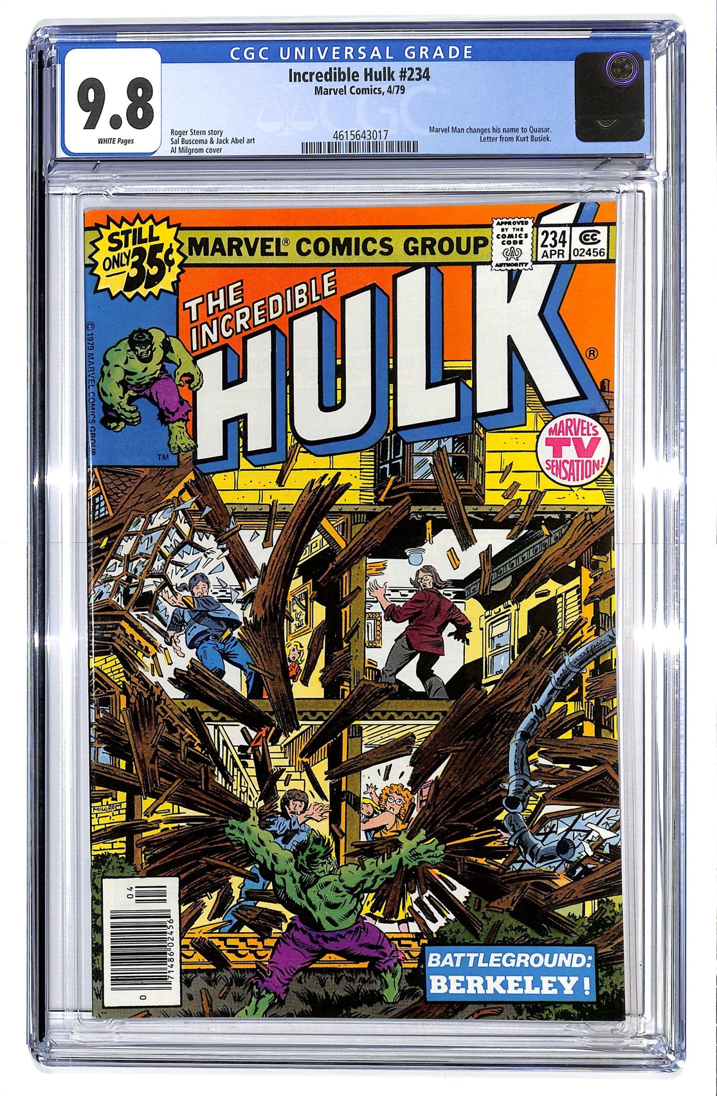 The Incredible Hulk 1968 #234 - CGC 9.8 - $210.00