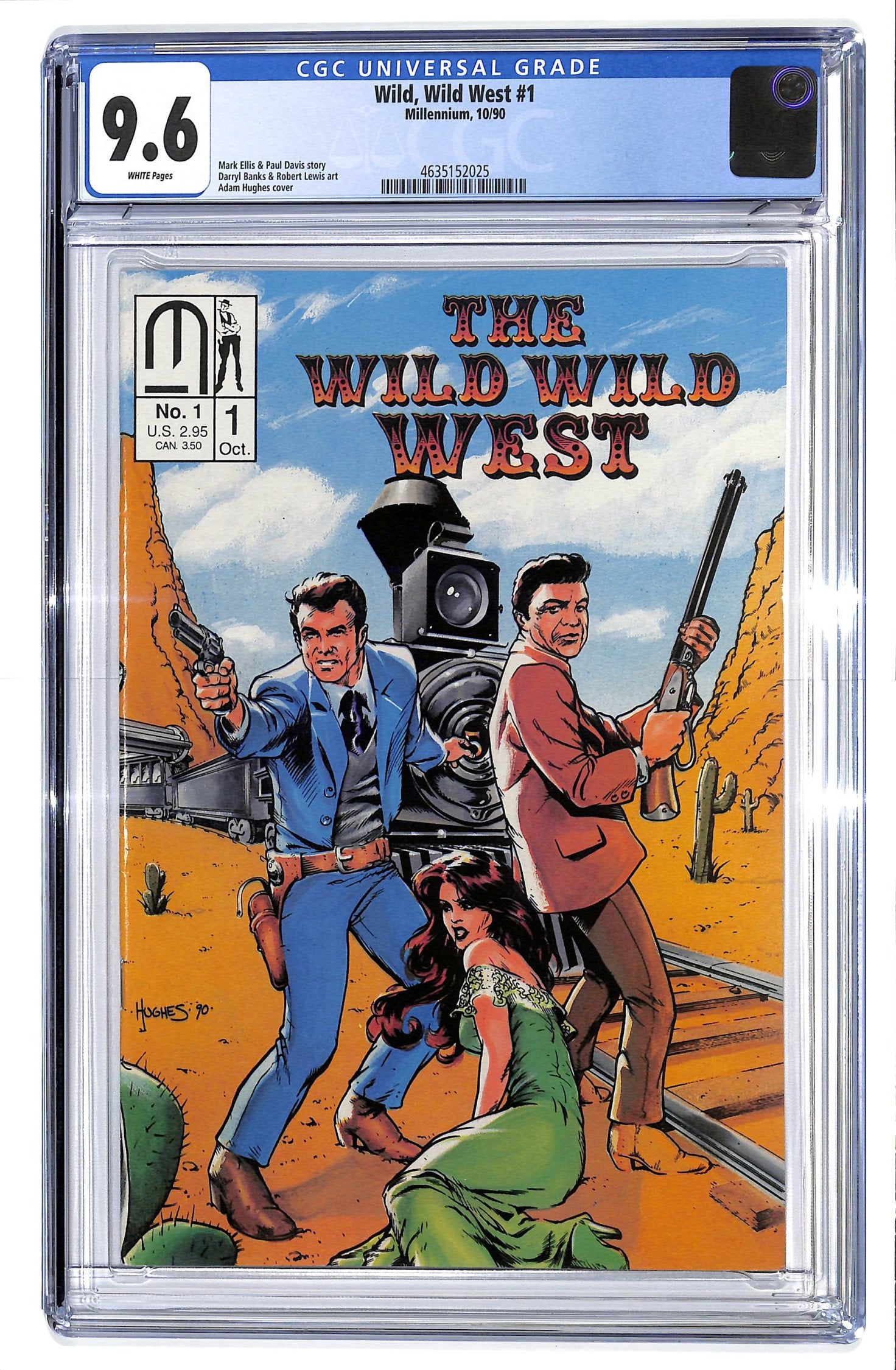 The Wild Wild West 1990 #1 - CGC 9.6 - $50.00