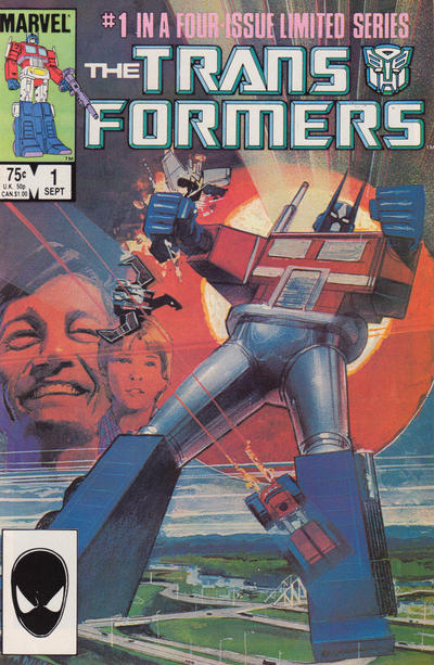 The Transformers 1984 #1 Direct ed. - CGC 4.5 - $60.00