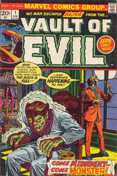 Vault of Evil 1973 #1 - 8.0 - $50.00