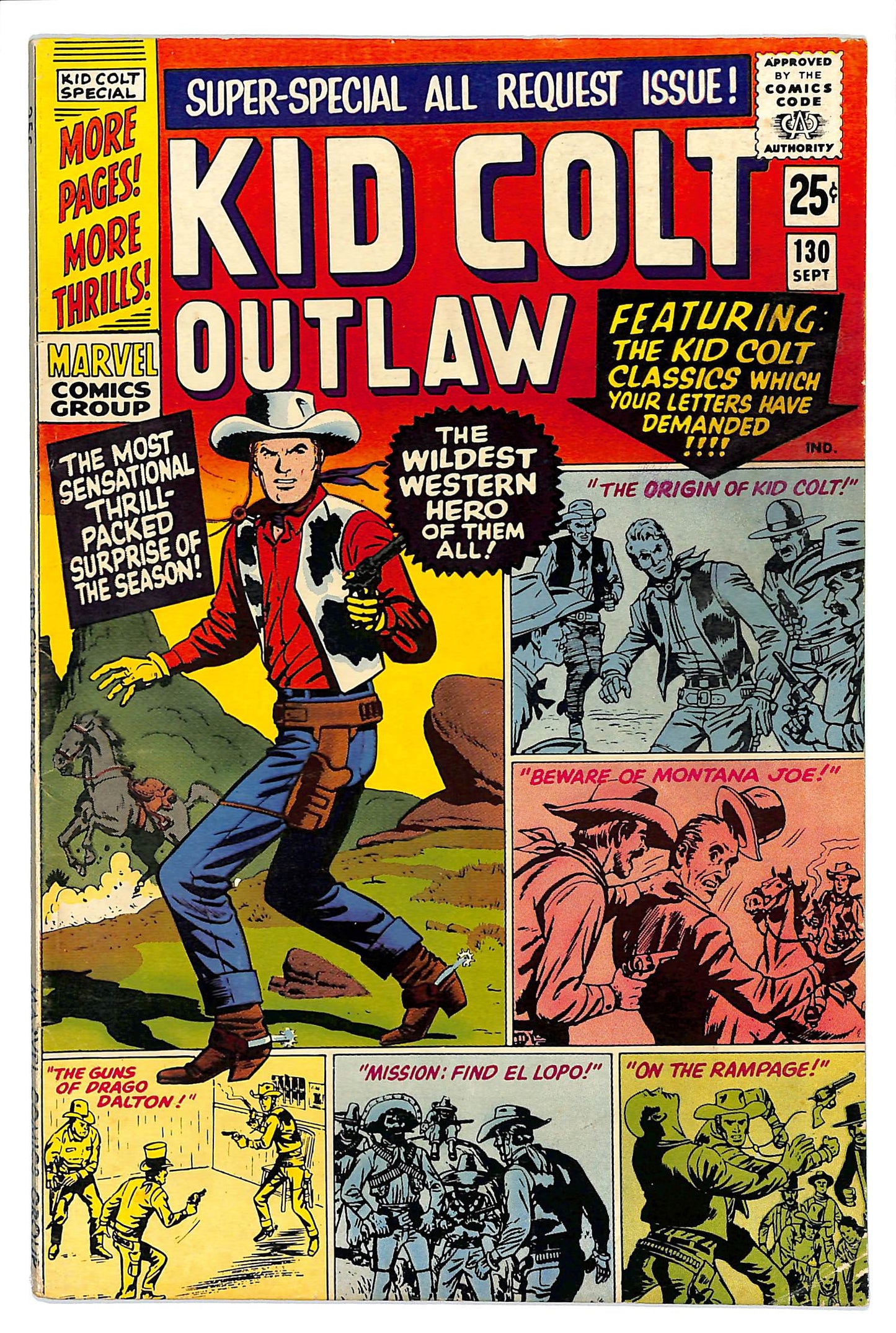 Kid Colt Outlaw 1949 #130 - 5.5 - $35.00