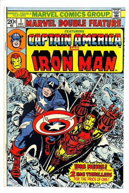 Marvel Double Feature 1973 #1 - 8.5 - $65.00