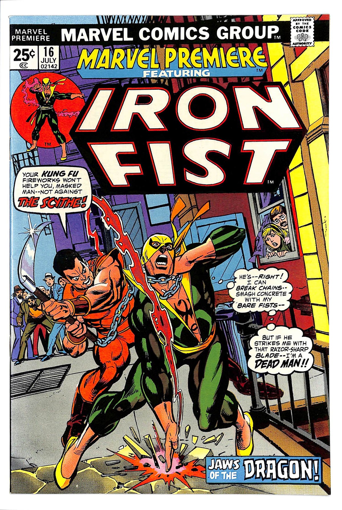 Marvel Premiere 1972 #16 - 8.5 - $75.00