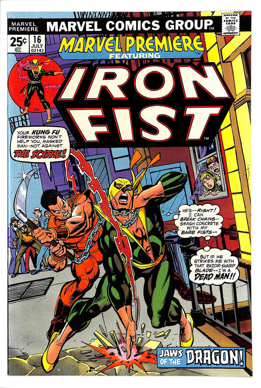 Marvel Premiere 1972 #16 - 8.5 - $75.00