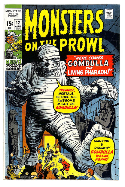 Monsters on the Prowl 1971 #12 - 6.5 - $30.00