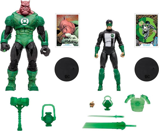 Dc Multiverse 7" W/ Megafig 2Pk-Kilowog & Green Lantern
